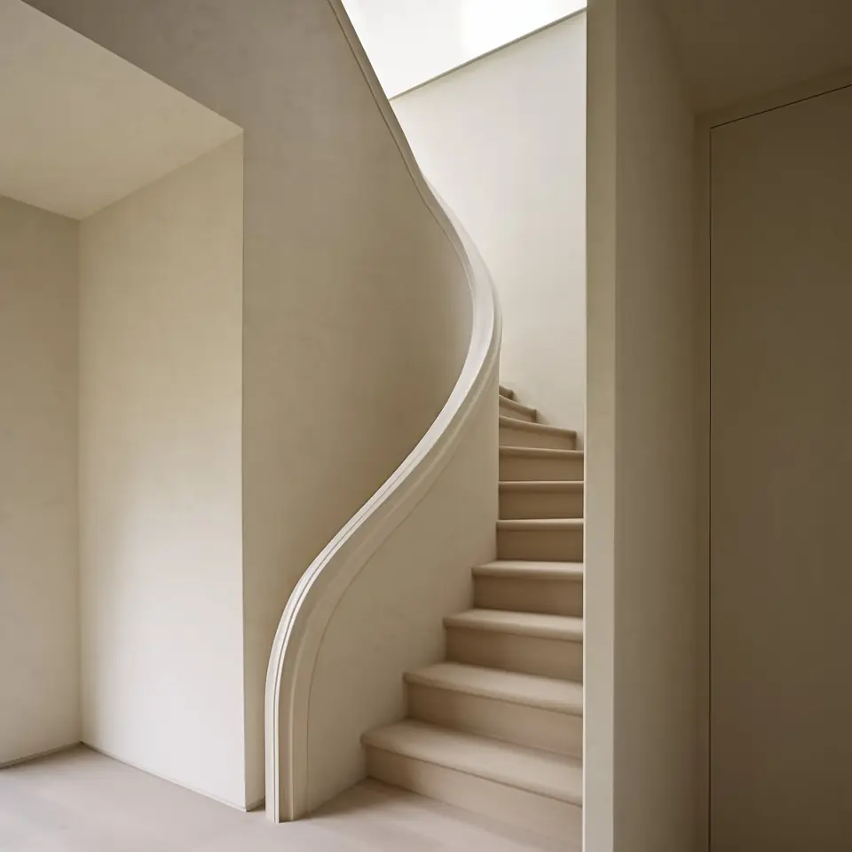Minimalist interior renovation, private residence in Southampton, NY